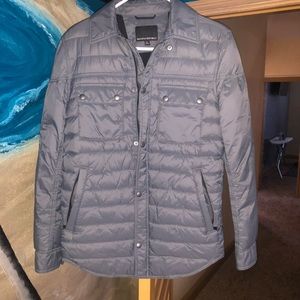 Banana Republic Grey Puffer Jacket